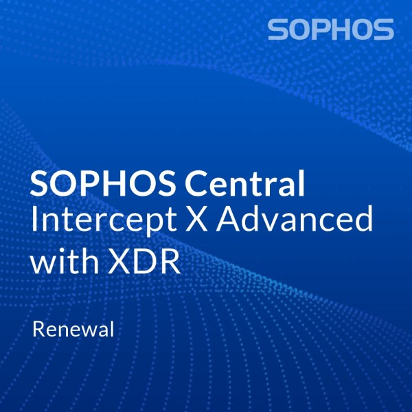 SOPHOS Central Intercept X Advanced with XDR - Renewal
