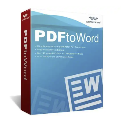 Wondershare PDF to Word Converter Win