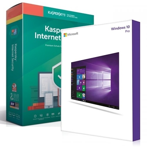 Windows 10 Pro + Kaspersky Internet Security 2022 Download + Lizenzschlüssel