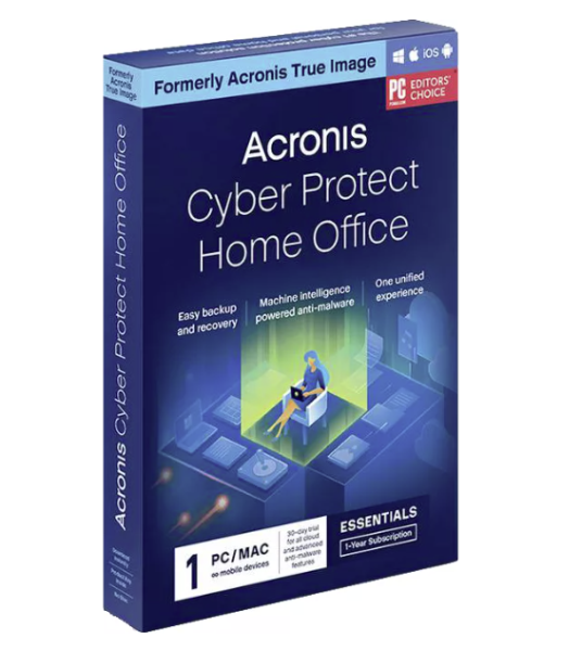 Acronis Cyber Protect Home Office Essentials 2024