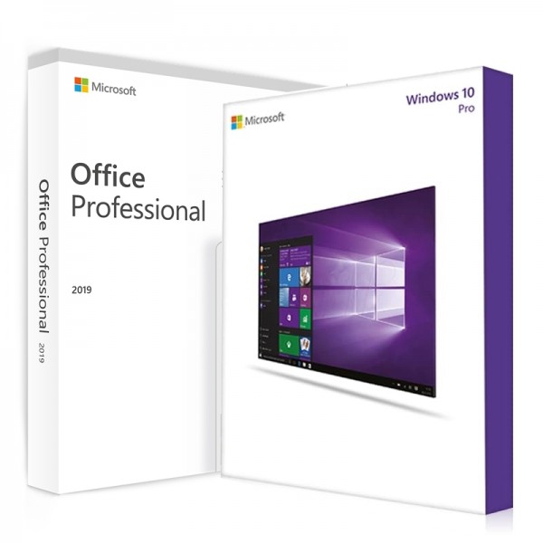 Windows 10 Pro + Office 2019 Professional
